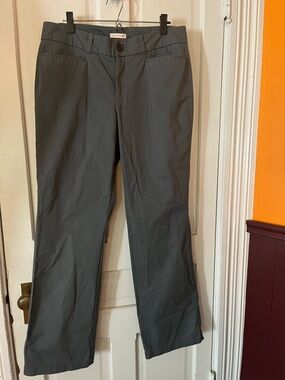 Dockers Charcoal Wide Leg Chino Pants